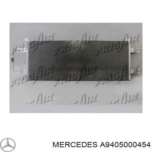 A9405000454 Mercedes Radiador de aire acondicionado