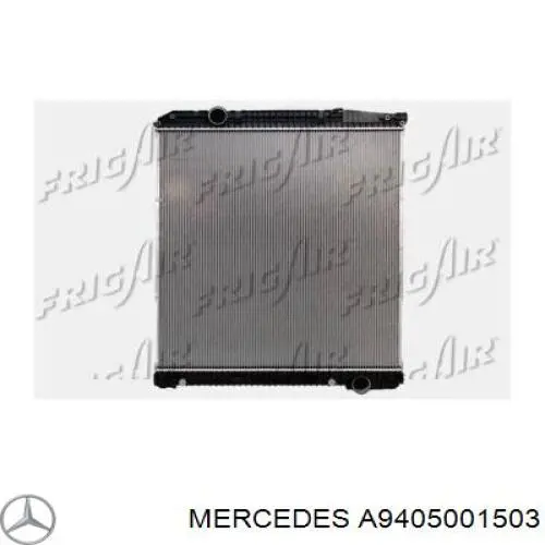 Comprar A9405001503 Mercedes Radiador de auto