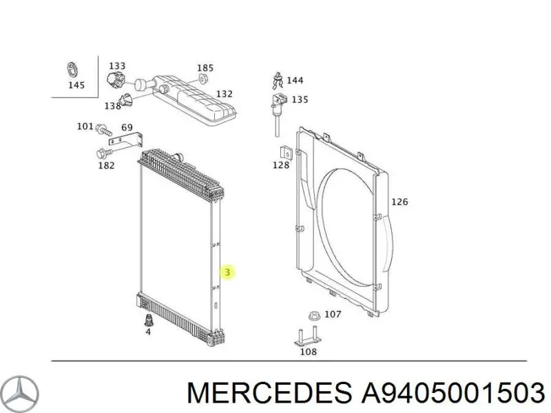 9405001503 Mercedes