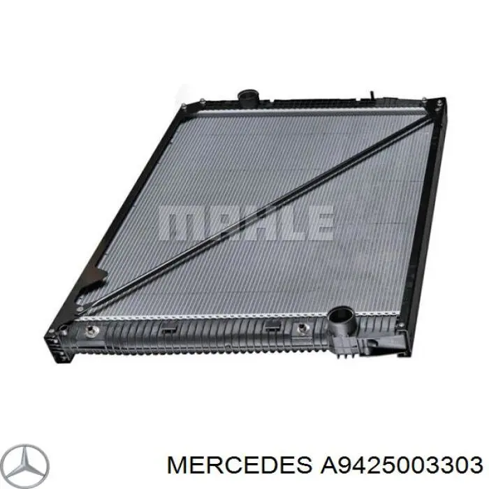 Comprar A9425003303 Mercedes Radiador de auto