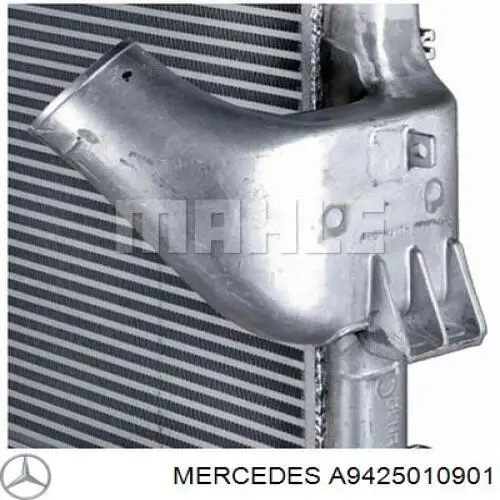 Radiador de aire de admisión Mercedes A9425010901 precio, desde 492,89 EUR