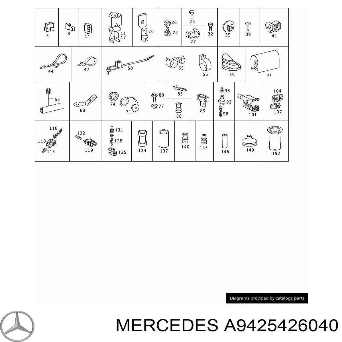 A9425426040 Mercedes