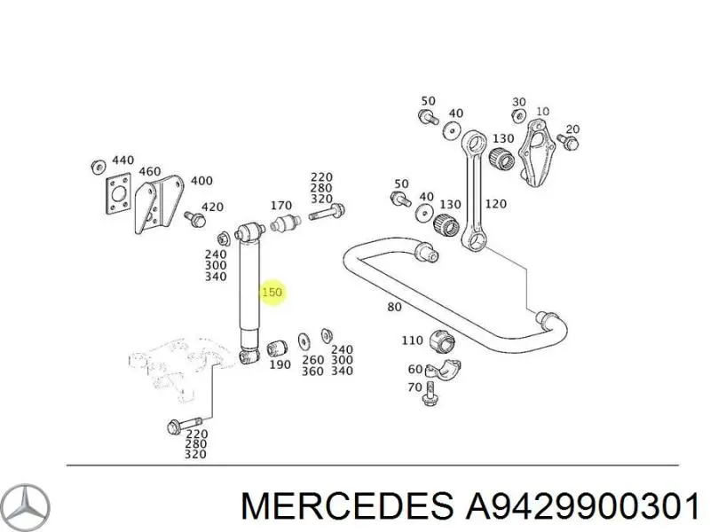 A9429900301 Mercedes