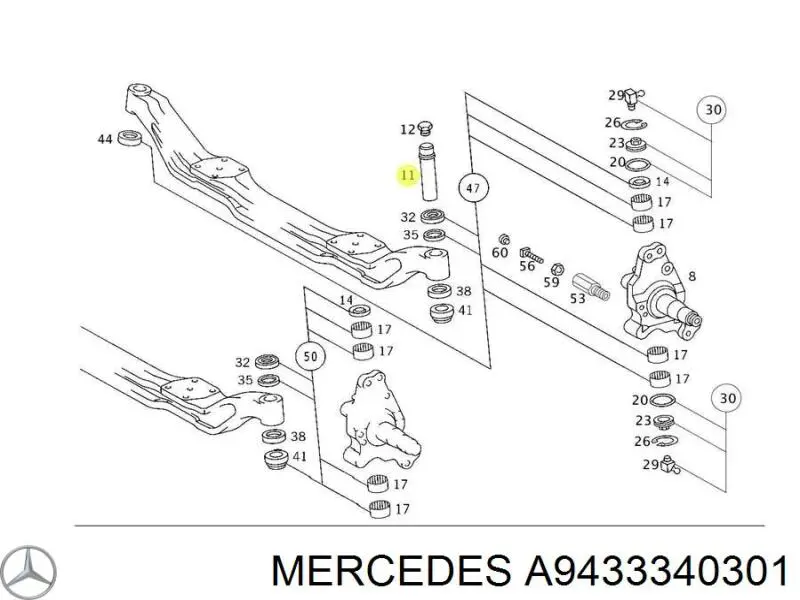 A9433340301 Mercedes