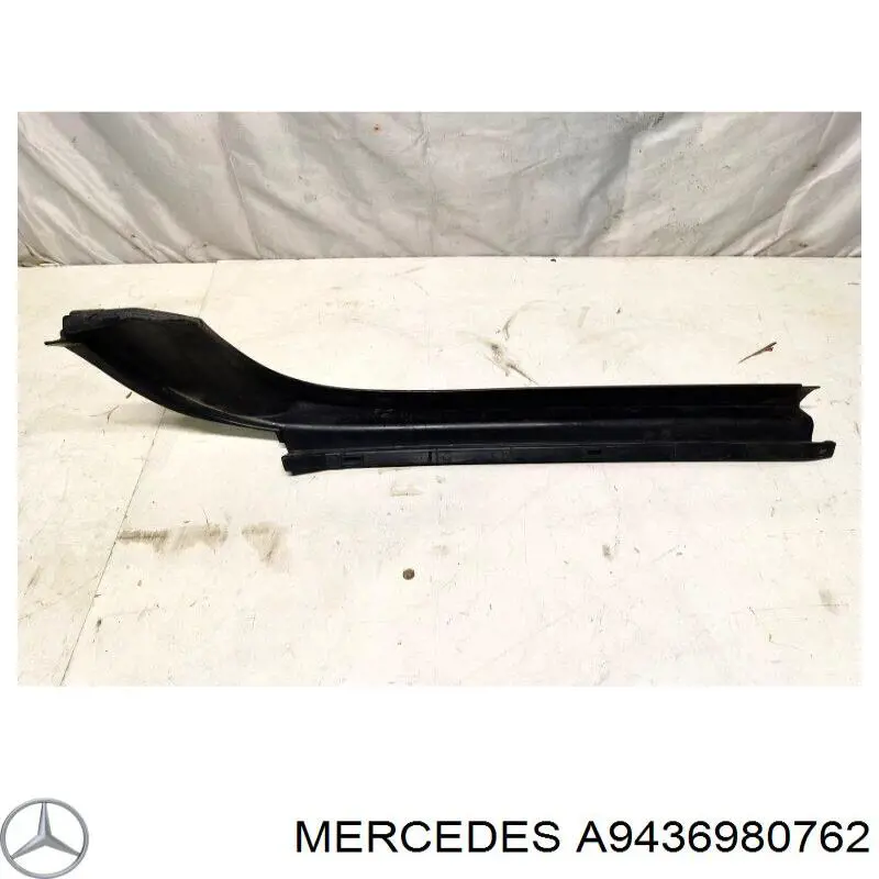 Burlete exterior de vidrio de puerta delantera A9436980762 Mercedes