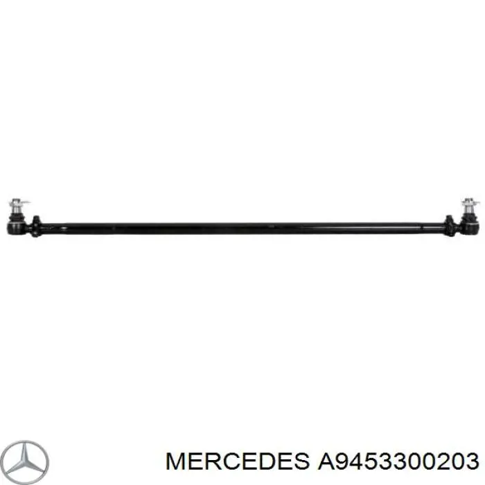 A9453300203 Mercedes barra oscilante, suspensión de ruedas, eje delantero