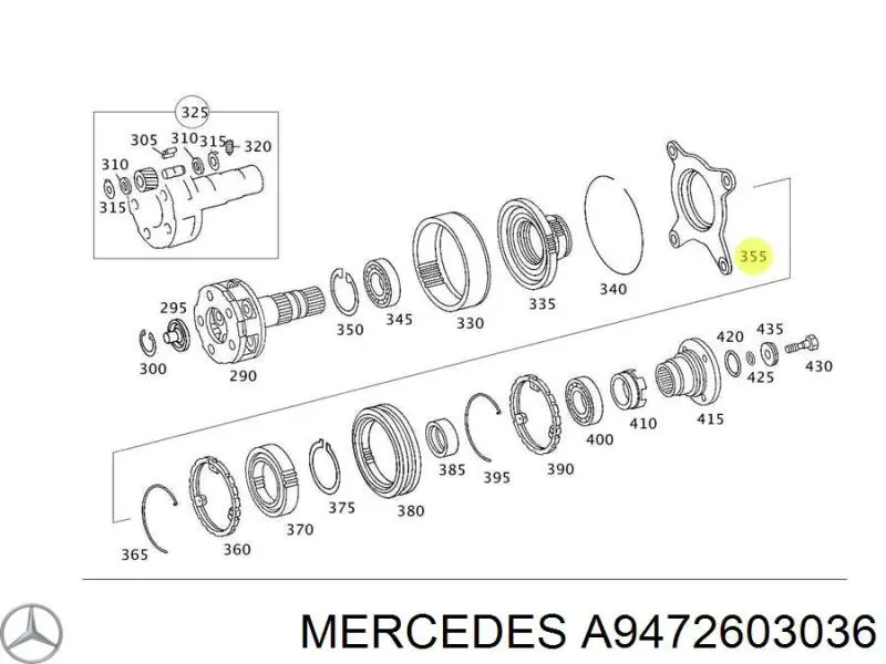  Mercedes A9472603036 precio, desde 244,08 EUR