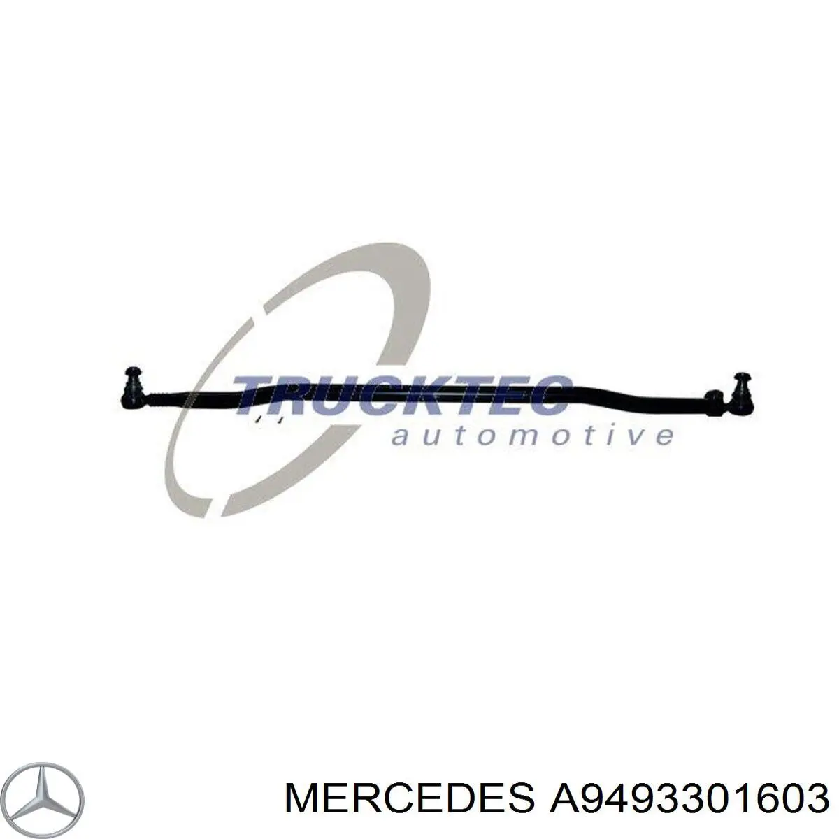 Barra central de dirección Mercedes A9493301603 precio, desde 189,48 EUR