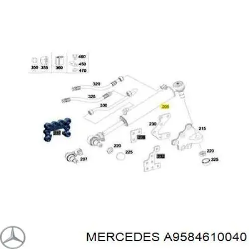 A9584610040 Mercedes