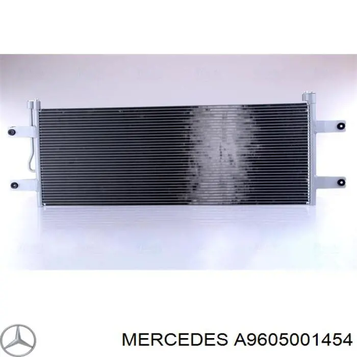 A9605001454 Mercedes condensador aire acondicionado