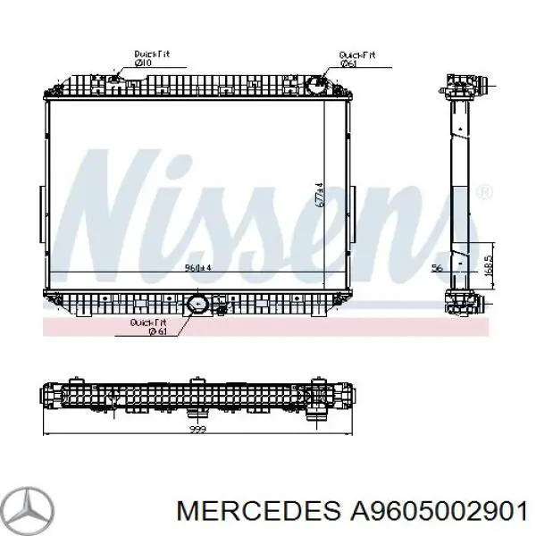 A9605002901 Mercedes