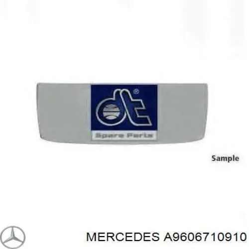 A9606710910 Mercedes parabrisas