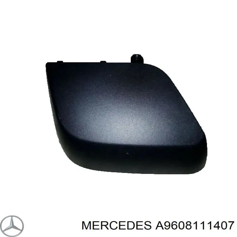 9608111407 Mercedes Cubierta de espejo retrovisor izquierdo