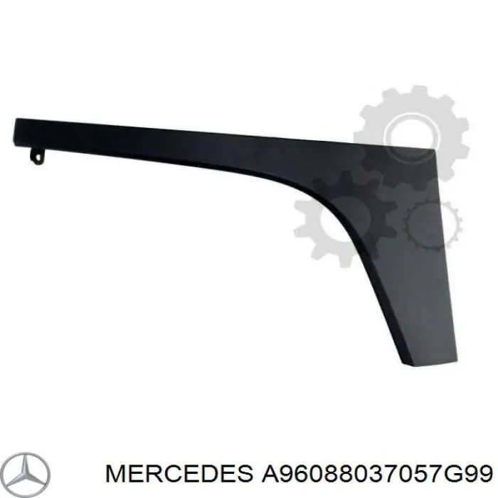 Rejilla delantera Mercedes A96088037057G99 precio, desde 64,45 EUR