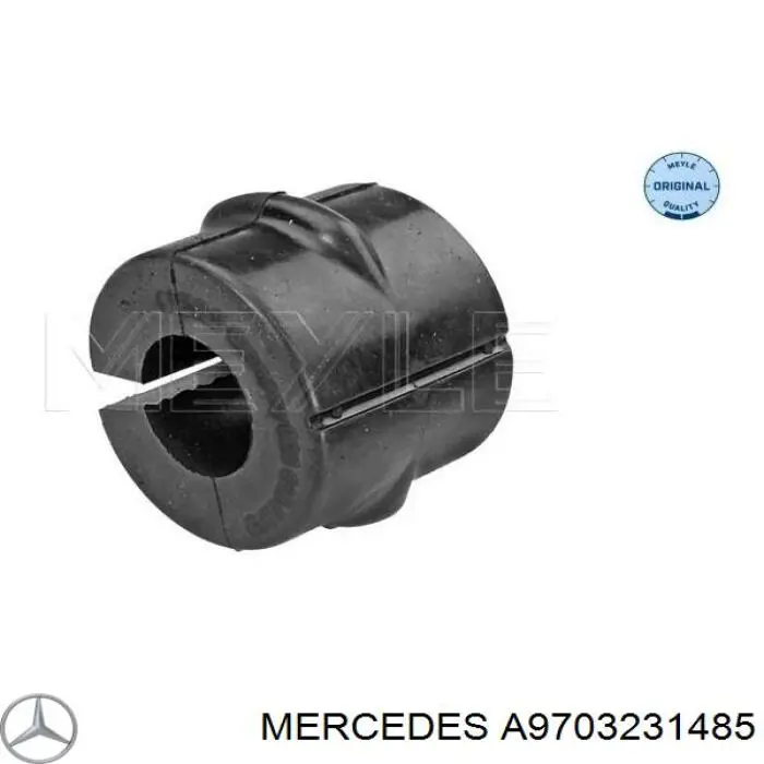 A9703231485 Mercedes casquillo de barra estabilizadora trasera