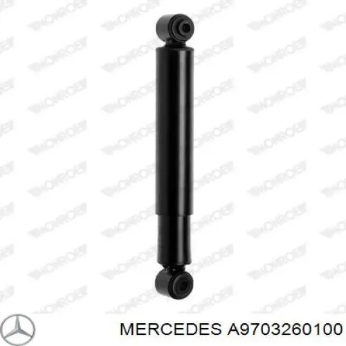 Amortiguador trasero Mercedes A9703260100 precio, desde 94,10 EUR