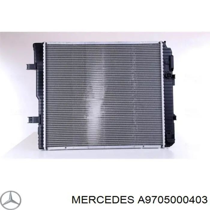 Comprar A9705000403 Mercedes Radiador de auto