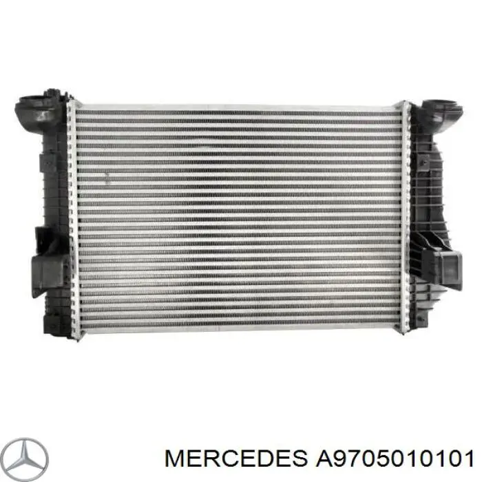 A9705010101 Mercedes Radiador de intercooler