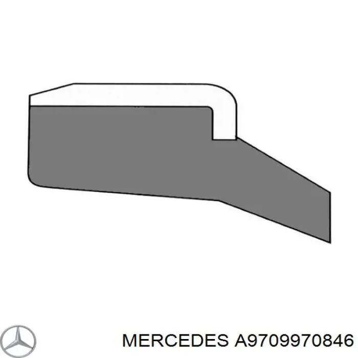 A9709970846 Mercedes cremallera de direccion / sello de aceite del engranaje (ver tamaños)