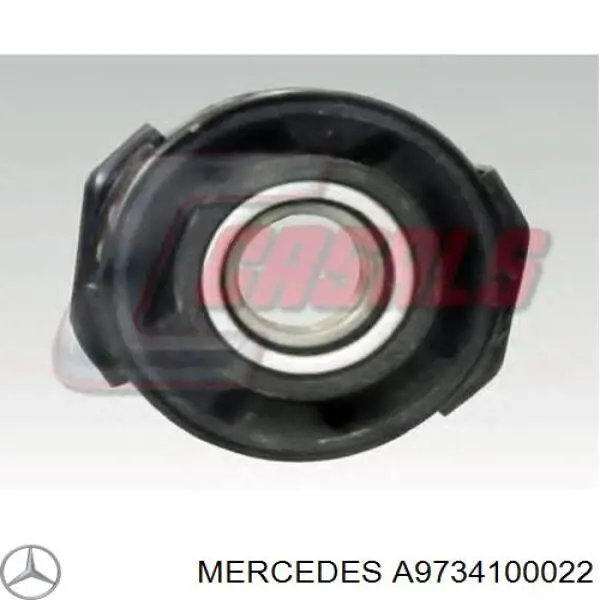 Rodamiento central del eje de transmisión Mercedes A9734100022 precio, desde 78,68 EUR