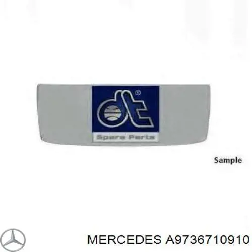 A9736700801 Mercedes parabrisas