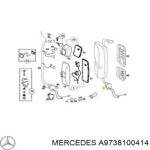 A9738100414 Mercedes