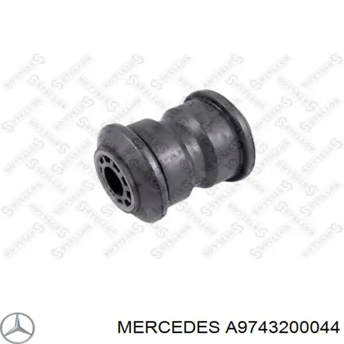 A9743200044 Mercedes silentblock para gemela de ballesta