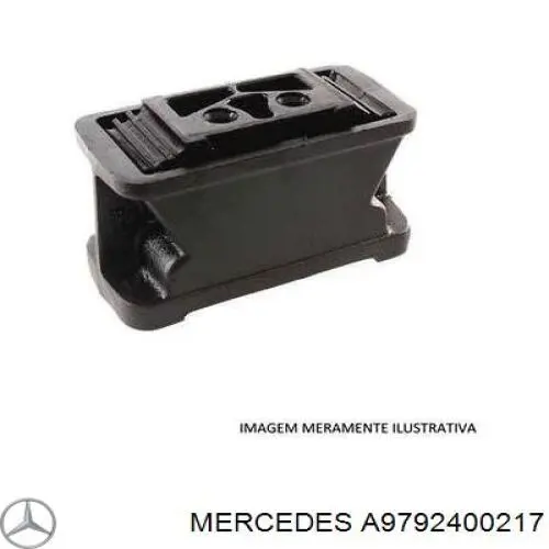 A9702400317 Mercedes soporte motor delantero