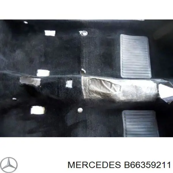 Comprar B66359211 Mercedes Juego de alfombrillas 