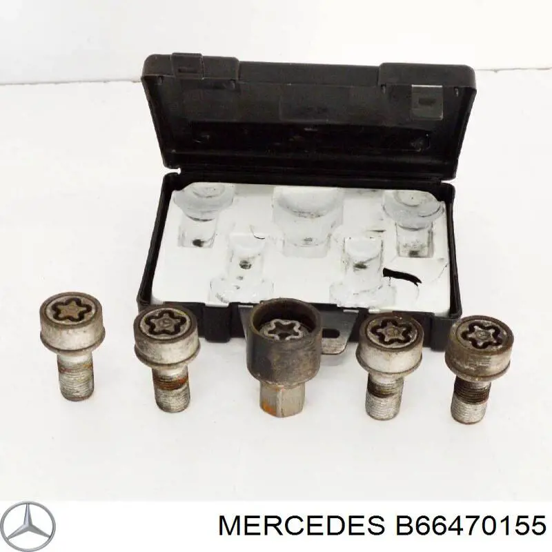Tornillo de rueda B66470155 Mercedes