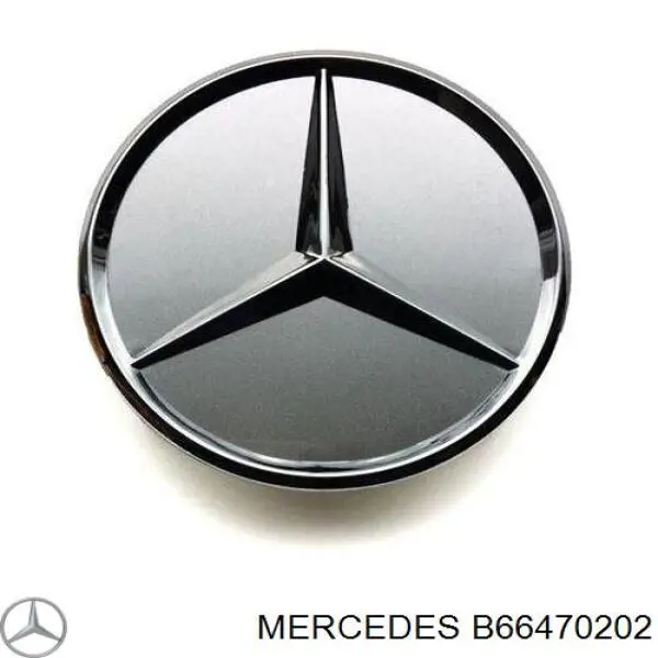B66470202 Mercedes tapacubos de ruedas