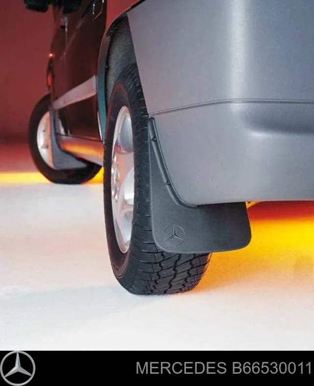 Juego de faldillas guardabarro traseros para Mercedes Vito I 638