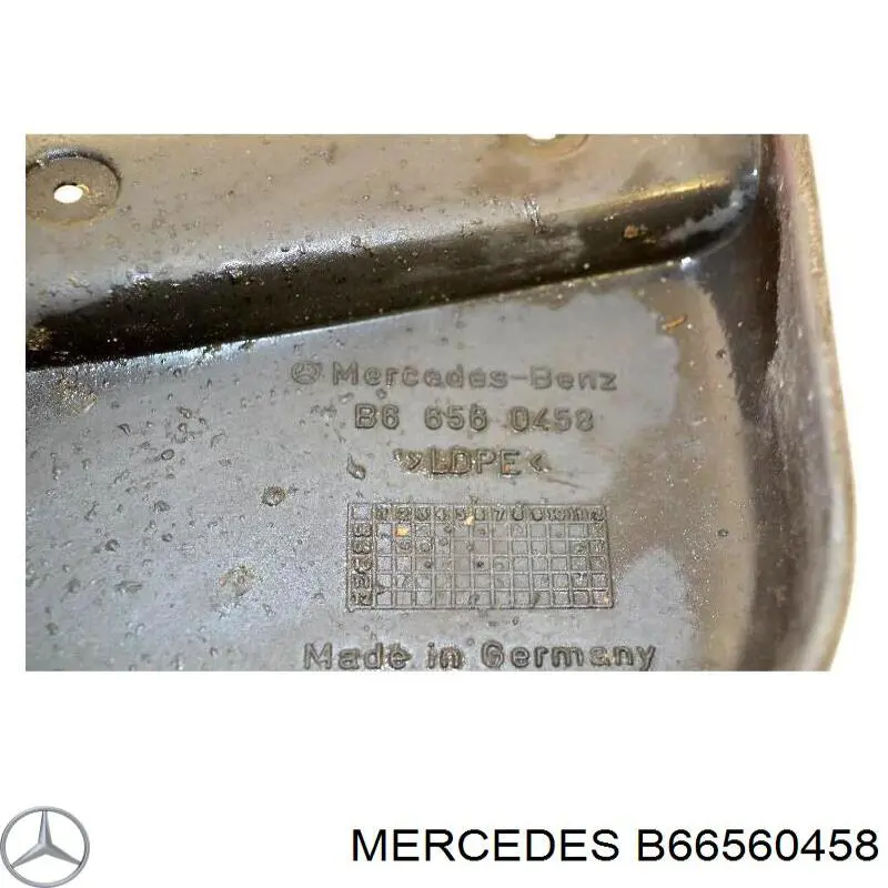 Guardabarros delanteros B66560458 Mercedes