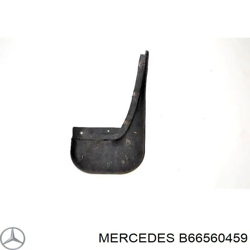 B66560459 Mercedes Juego de faldillas guardabarro traseros
