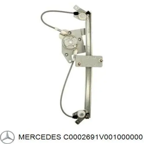 C0002691V001000000 Mercedes mecanismo de elevalunas, puerta delantera izquierda