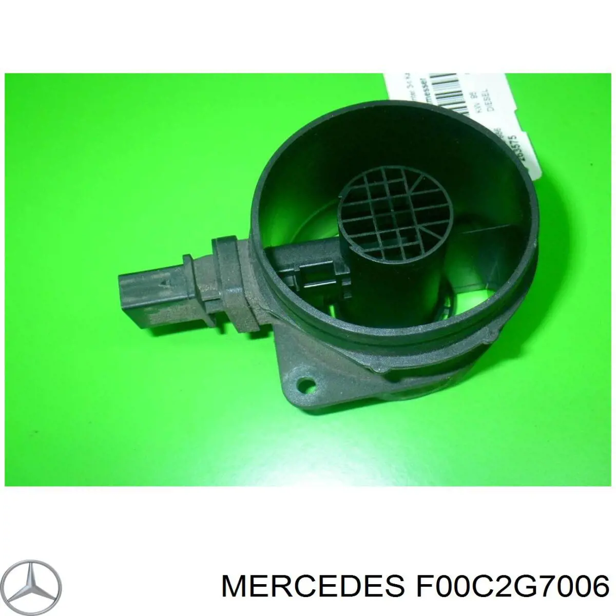 F00C2G7006 Mercedes Sensor de flujo de aire