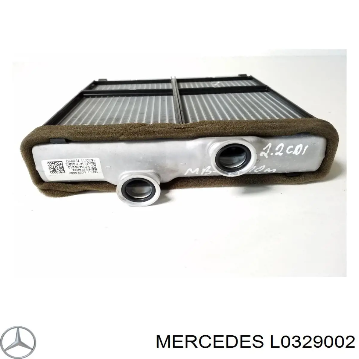 Radiador de calefacción Mercedes L0329002 precio, desde 46,10 EUR