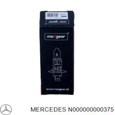 Comprar N000000000375 Mercedes Lámpara halógena
