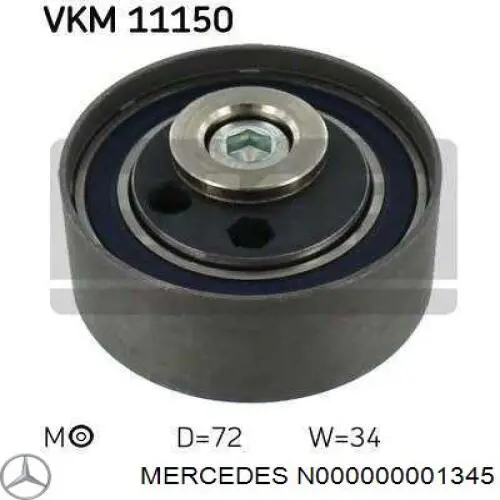 00000001345 Mercedes