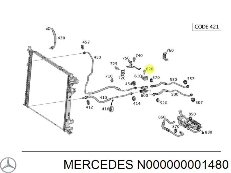 Comprar N000000001428 Mercedes 