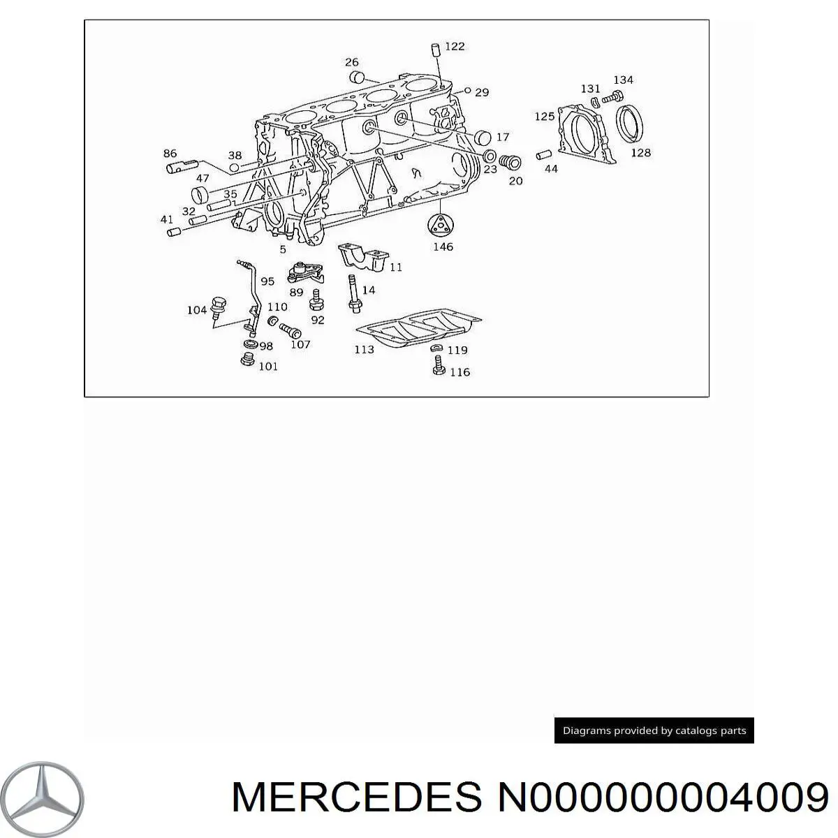  Mercedes N000000004009 precio, desde 3,68 EUR