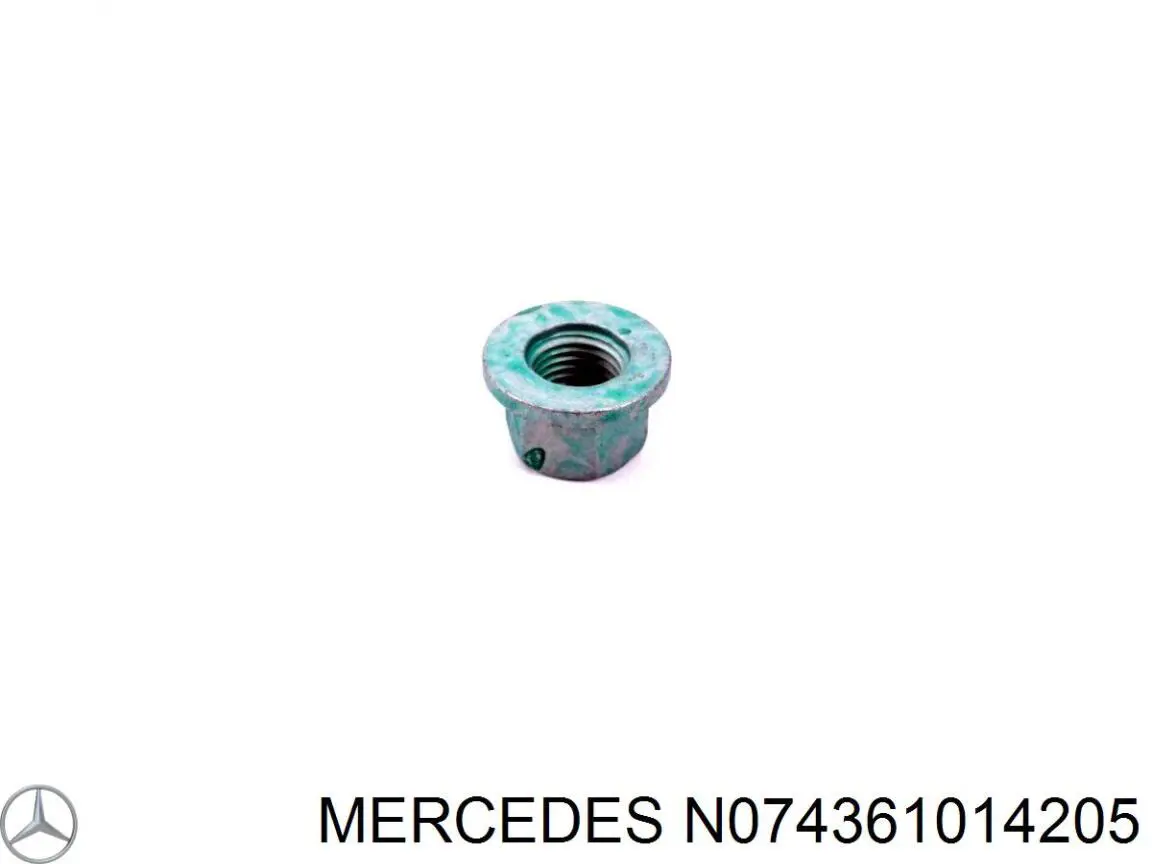Tuerca seguridad de rueda Mercedes N074361014205 precio, desde 2,63 EUR