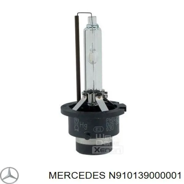 Bombilla de xenón Mercedes N910139000001 precio, desde 27,86 EUR