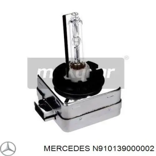 Bombilla de xenón Mercedes N910139000002 precio, desde 53,72 EUR