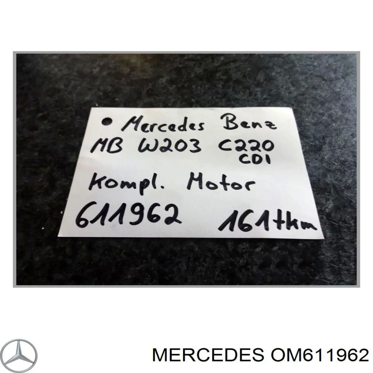 Motor completo A611010810280 Mercedes
