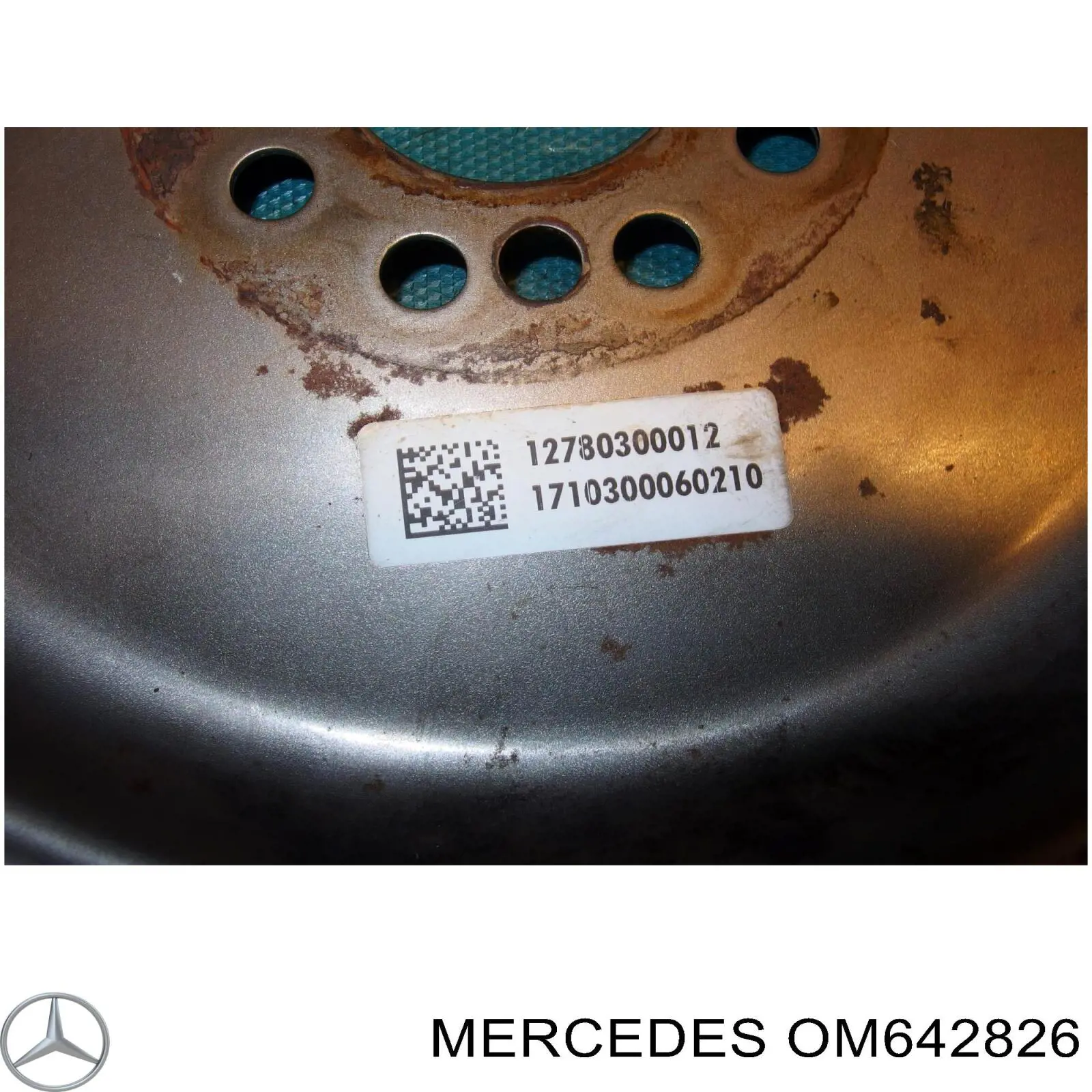 OM642826 Mercedes motor completo