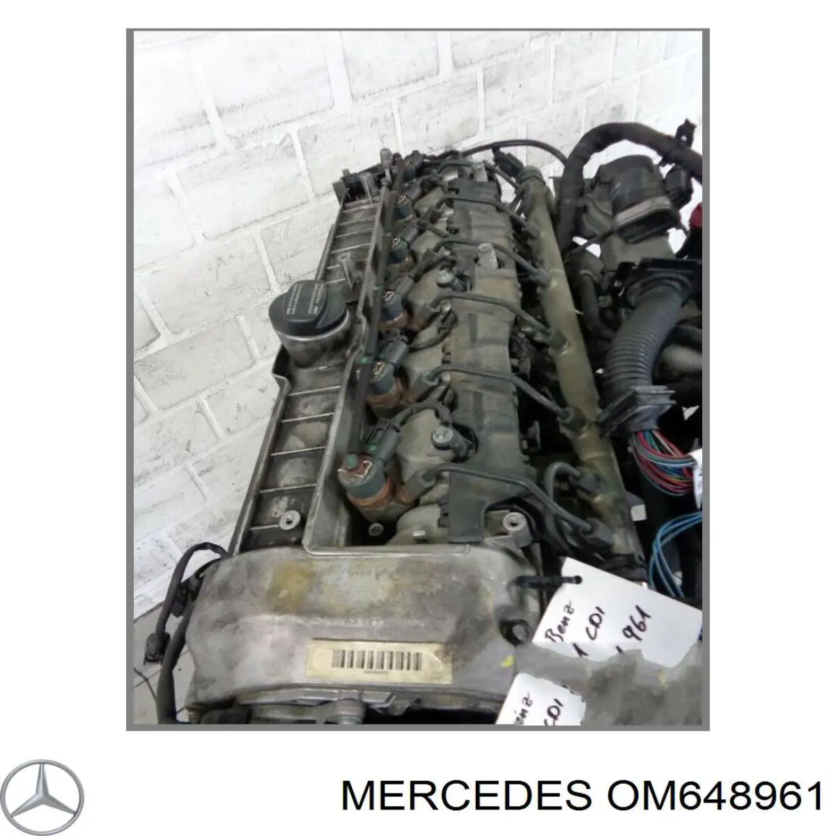 Motor completo Mercedes OM648961 precio, desde 1591,39 EUR
