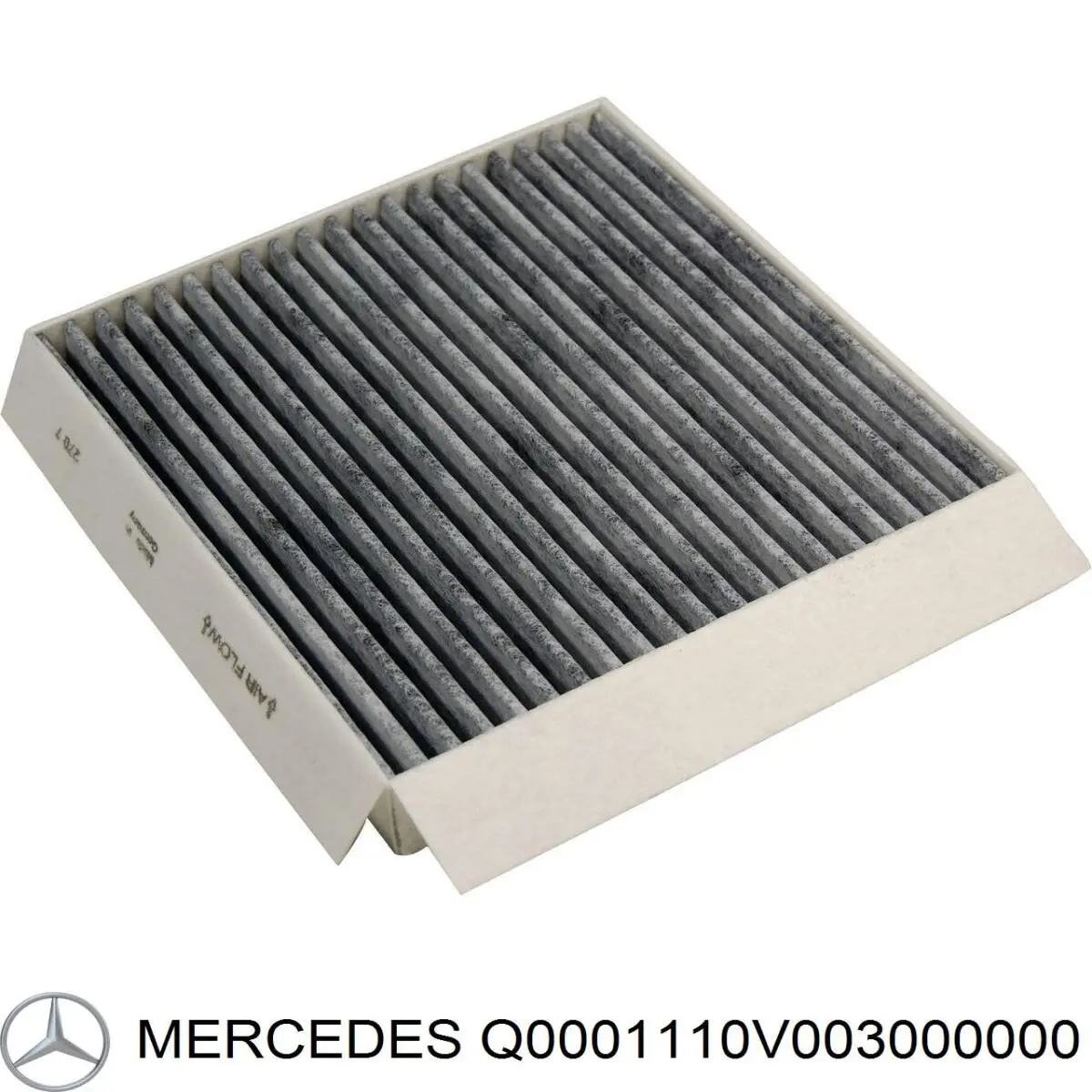 Q0001110V003000000 Mercedes filtro habitáculo