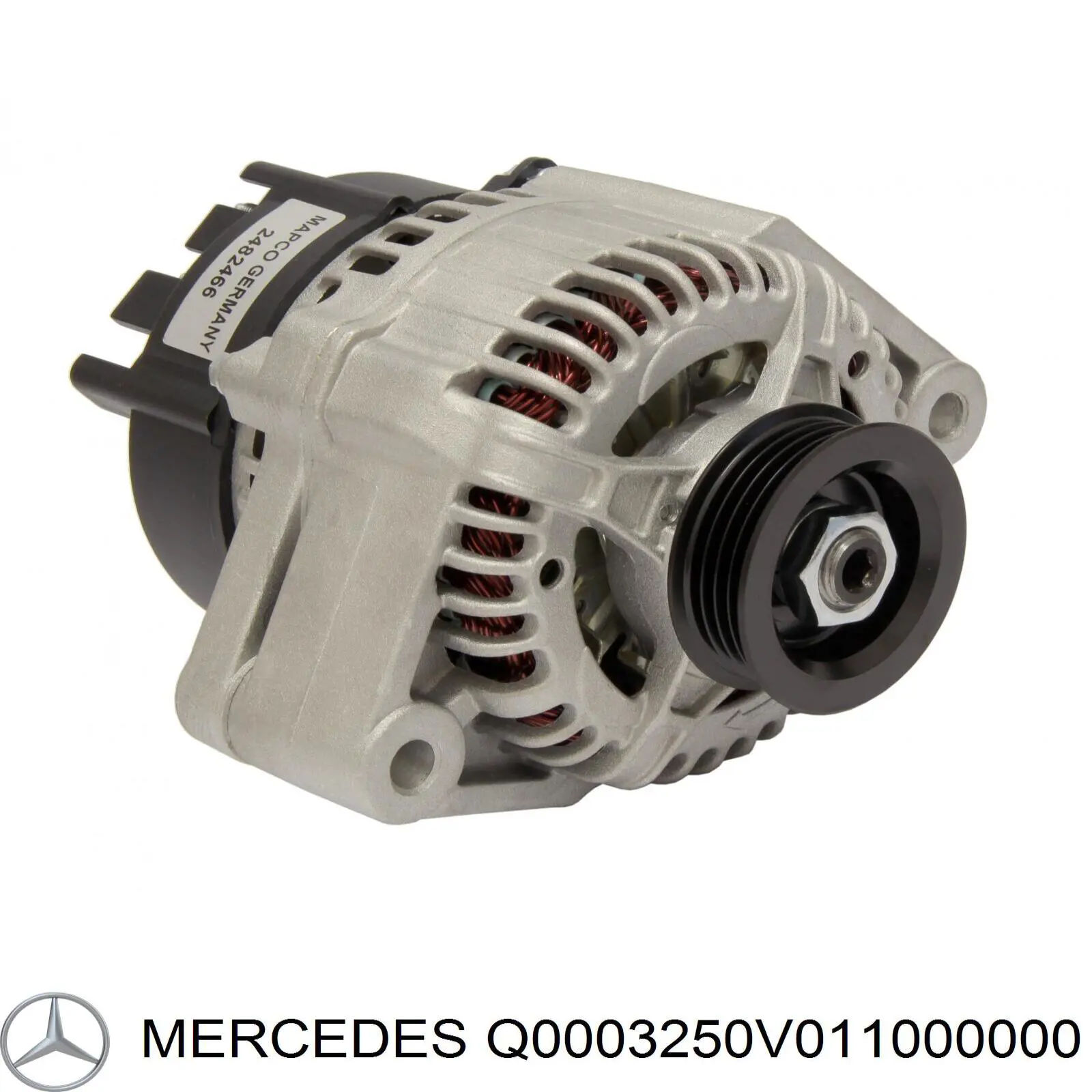 Q0003250V011000000 Mercedes Alternador de coche