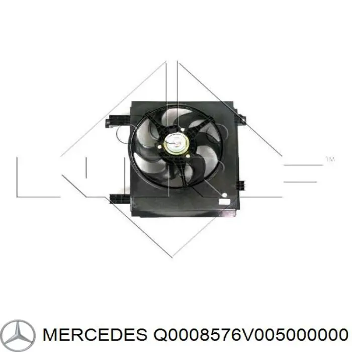 Ventilador, refrigeración motor Mercedes Q0008576V005000000 precio, desde 147,20 EUR